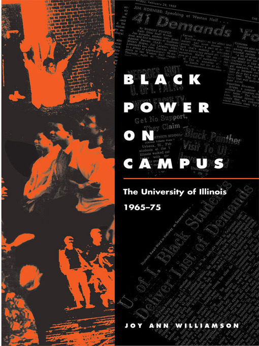 Title details for Black Power on Campus by Joy Ann WIlliamson - Available